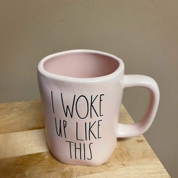 Rae Dunn Other - Rae Dunn I Woke Up Like This Pink Mug